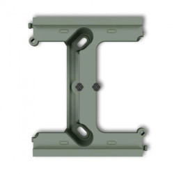 MINI Moduł rozszerzający puszkę natynkową pojedynczą, składaną do ramek wielokrotnych MINI szałwiowy 61DPU-2