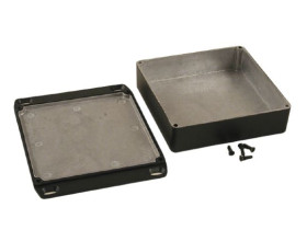 Obudowa Aluminium odlewane szerokość zew. 120 mm długość zew. 150 mm wys. zew. 34 mm Hammond IP65