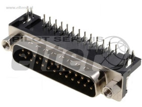 Złącze D-SUB 25PIN męskie do druku