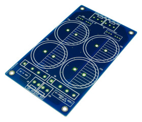Symetryczny zasilacz niestabilizowany - płytka drukowana PCB