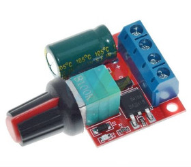 STEROWNIK PWM REGULATOR OBROTÓW SILNIKA 4,5-35VDC 5A 90W (MOD-PWM06)