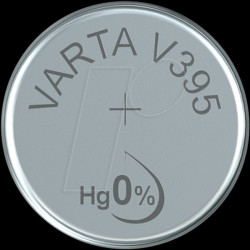 395101111 VARTA silver oxide button cell, 42 mAh, 9,5 x 2,7 mm