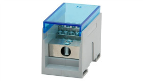 Blok Rozdzielczy Vbr 400A-16 (1X50 / 16X10) Al/Cu - Niebieski