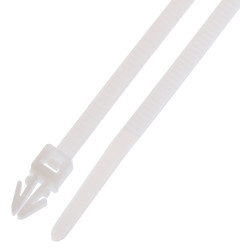 Opaska kablowa długość 160.02mm szerokość 3,6 mm HellermannTyton Poliamid 6.6 (PA66) -40 → +85 °C