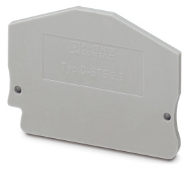 Pokrywa zamykająca Pokrywa końcowa Phoenix Contact Modułowy blok zaciskowy