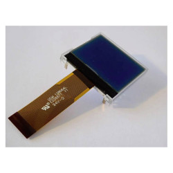 Wyświetlacz LCD Display Elektronik DEM128064LSBH-PW-N biały 128 x 64 Pixel (S x W x G) 46.60 x 40.00 x 10.4 mm