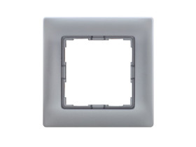 VENA Ramka 1 pojedyncza aluminium 514081 KOS