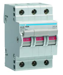 Wyłącznik modułowy, 80A 3-biegunowy,