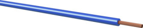 PVC-switching strand, extremely flexible, LifY, 1.0 mm², 512 x 0.05 mm, blue, outer Ø 2.6 mm, 160110007