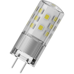OSRAM 4058075607224 LED PIN 12 V 3.3W 827 Clear GY6.35 Bulb