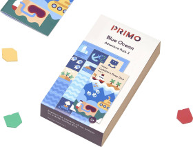 Primo Toys PRIMO009A-DE Zestaw przygodowy Cubetto MINT „Błękitny ocean” Zestaw rozszerzający Od 3 lat