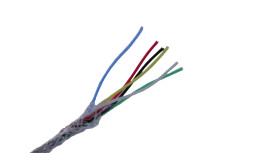 Skrętka 0,05 mm2 6 -rdzeniowy Ekranowany 30 AWG AWG 600 V Ekranowana para skrętek