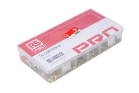 Zestaw bezpieczników BS 1362, F, T (30) Bezpieczniki do standardowych wtyczek 13 A, (60) Bezpieczniki szklane szybkie 5