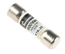 Bezpiecznik 25A 10 x 38mmF 600V ac Eaton