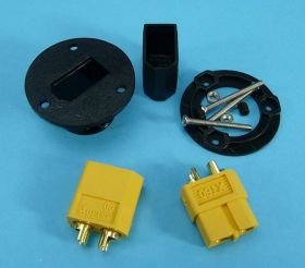 PANEL XT60 MOUNTING KIT Z WTYCZKAMI