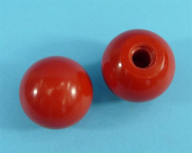 GAŁKA CZRWONA KULA 32mm M8x1,25