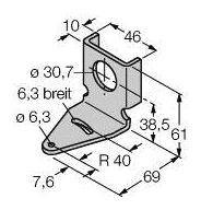 Turck 3032722 Uchwyt montażowy SMB30Q 1 szt.