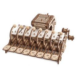 Mechaniczna celesta - model mechaniczny do składania - fornir - 573 elementy - Ugearsmodels