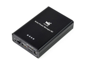 Waveshare Solar Power Manager (B), Embedded 10000mAh Li-Po Battery, Supports 6V~24V Solar Panels
