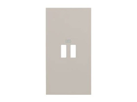 LIVING NOW Plakietka ładowarki USB - 2 moduły - piaskowy beż KM12C LEGRAND