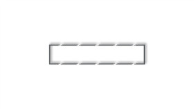 Ramka Wypełniająca Pięciokrotna Serii Deco Grafitowy Mat 28Drw-5