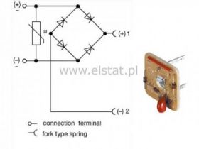 Wkładka elektroniczna z mostkiem Greatza do złączy