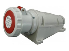 Gniazdo stałe 5P 63A 400V czerwone IP67 IZGN 6353