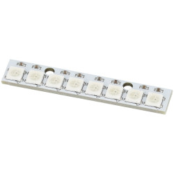 Listwa 8 diod adresowalnych LED RGB WS2812 5V