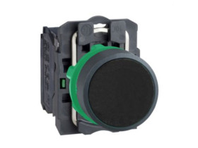 Harmony XB5 Przycisk płaski czarny plastikowy XB5AA21 SCHNEIDER ELECTRIC