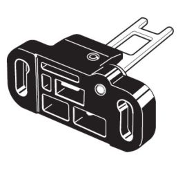 D4DS-K5 Klucz do wyłączników bezpieczeństwa serii D4NS, D4GL, D4NL, montaż regulowany w poziomie i w pionie, OMRON, D4DSK5