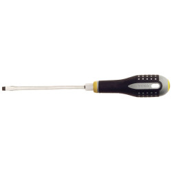 Bahco BE-8160 ERGO Slotted Screwdriver 3-Component Grip High-Perf Steel