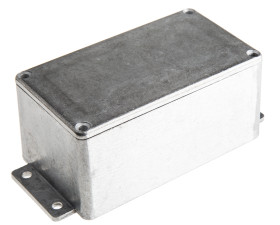 Obudowa Aluminium odlewane szerokość zew. 63,8 mm długość zew. 139,6 mm wys. zew. 55 mm RS PRO Srebrny