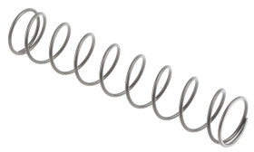 Sprężyna dociskowa średnica zew 21.6mm długość wolna 110mm średnica liny 1.6mm Alloy Steel 0.99N/mm RS PRO