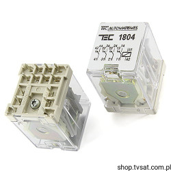 TEC1804 Relay 12V 5A 4 Switching System THT TECAUTO