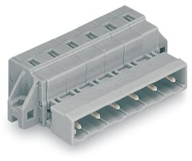 WAGO Listwa kołkowa, męska, standardowa 2081 Ilość pinów 8 Wymiary siatki: 7.50 mm 731-608/019-000 25 szt.