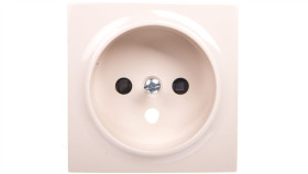 Simon 54 Pokrywa Gniazda Pojedynczego Z Przesłonami Kremowa Dgz1zp/41