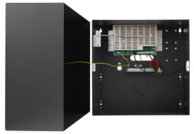 Zasilacz buforowy impulsowy w obudowie metalowej 414x407x190mm, z sygnalizacją LED, Grade 3 HPSG3 13,8V/10A/65Ah