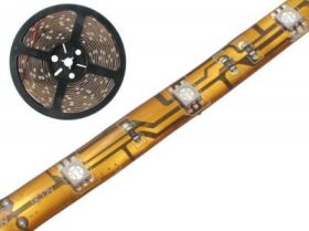 TAŚMA LED 5cm, żółta (silikon)