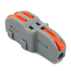 Szybkozłączka 1/2-tor 250V 32A Pomarańczowa, linka/drut