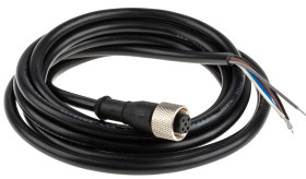 Przewód czujnik-siłownik ze złączem Złącze M12 liczba rdzeni 5 długość 2m Rodzaj A Żeńskie