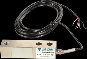 AS8C-C3-1.0T-4B Force sensor, 0 to 1000kg, IP67, strain gauge bridge; 5-12V.