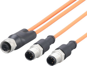 ifm Electronic E12723 Linia połączenia E12723, piny: 3, 5, 0.3 m, 1 szt.