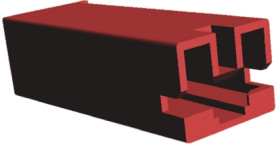 Obudowa do konektorów zaciskanych Wtyczka -pinowe Naturalny 22.9mm