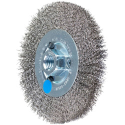 PFERD 43502202 Round Brush RBU &#xD8;115 x 12mm M14 stainless steel Wire &#xD8;0.30