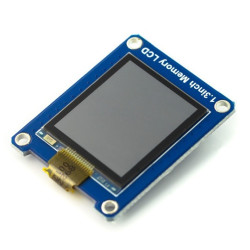 Wyświetlacz LCD 1,3'' z wbudowaną pamięcią, czarno-biały 144x168px SPI - Waveshare 15883