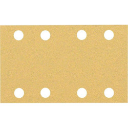Bosch 2608901662 EXPERTC470 Sandpaper 80Grit 133x80mm with Hook and Loop 50Pack
