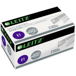 Leitz 5568-00-00 Staples E1 Type 2500 Pieces Capacity 10 Sheets 80 G M&#xB2;
