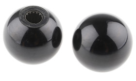 Pokrętło mocujące średnica pokrętła 44mm Kulowy Otwór niegwintowany