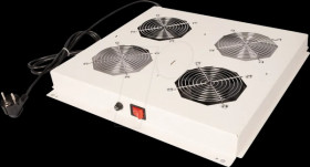 26210299 19" roof fan unit, 2 fans, gray