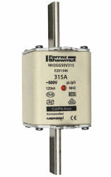 Bezpiecznik NH 315A 500V ac NH2 gG Mersen